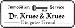 Immobilien Service Dr. Kruse & Kruse Ein guter Grund