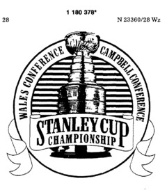 STANLEY CUP CHAMPIONSHIP WALES CONFERENCE CAMPBELL CONFERENCE