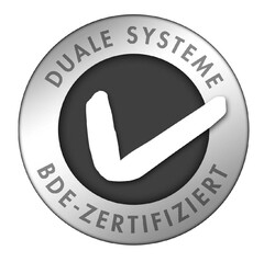 DUALE SYSTEME BDE-ZERTIFIZIERT