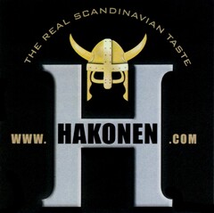 THE REAL SCANDINAVIAN TASTE WWW. HAKONEN .COM