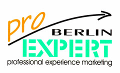 pro BERLIN EXPERT professional experience marketing