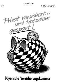 Privat versichert... und trotzdem gespart! Bayerische Versicherungskammer