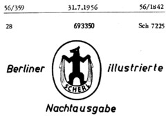 SCHERL Berliner illustrierte Nachtausgabe