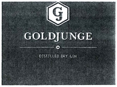 G GOLDJUNGE DISTILLED DRY GIN