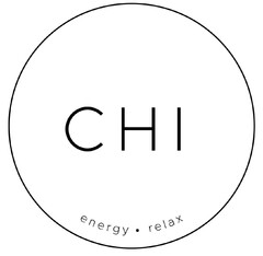 CHI energy · relax