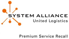 SYSTEM ALLIANCE United Logistics Premium Service Recall