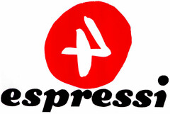 4 espressi