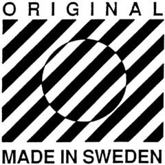 ORIGINAL MADE IN SWEDEN