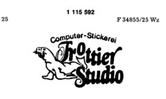 Computer-Stickerei Frottier Studio