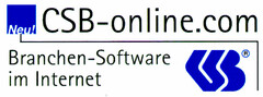 Neu! CSB-online.com Branchen-Software im Internet