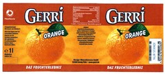 GERRI ORANGE DAS FRUCHTERLEBNIS