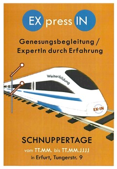 EXpressIN Genesungsbegleitung/ExpertIn durch Erfahrung