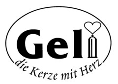 GELI die Kerze mit Herz