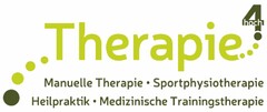 Therapie hoch 4 Manuelle Therapie · Sportphysiotherapie Heilpraktik · Medizinische Trainingstherapie