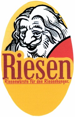 Riesen Riesenwürste für den Riesenhunger