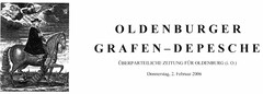 OLDENBURGER GRAFEN-DEPESCHE