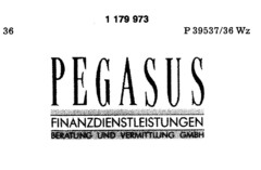 PEGASUS FINANZDIENSTLEISTUNGEN BERATUNG UND VERMITTLUNG GMBH