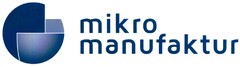 mikro manufaktur