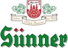 Gegr.1830 älteste Kölsch Brauerei der Welt Sünner