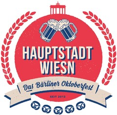 HAUPTSTADT WIESN Das Bärliner Oktoberfest SEIT 2013