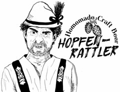 Homemade Craft Beer HOPFEN-RATTLER