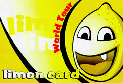 world Tour limon card