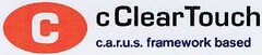 C cClearTouch c.a.r.u.s. framework based