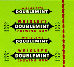 DOUBLEMINT WRIGLEY'S CHEWING GUM