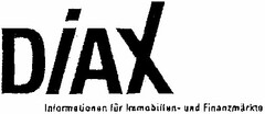 DiAX Informationen für Immobilien- und Finanzmärkte