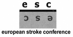 esc european stroke conference