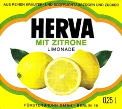 HERVA MIT ZITRONE