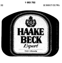 HAAKE BECK Export