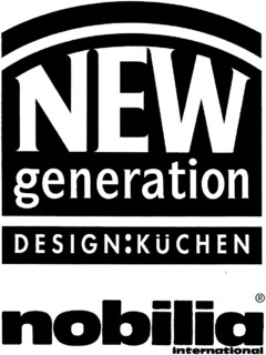 NEW generation DESIGN:KÜCHEN nobilia international