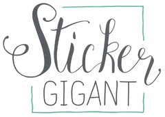 Sticker GIGANT