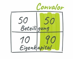 Convalor 50 50 Beteiligung 10 90 Eigenkapital