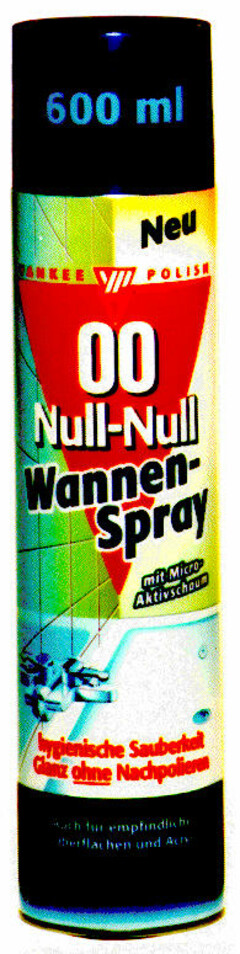 Null-Null Wannen-Spray