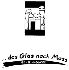 ... das Glas nach Mass GK-TRINKGLÄSER
