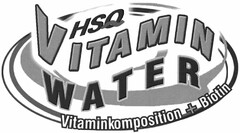 HSQ VITAMIN WATER Vitaminkomposition + Biotin