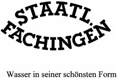 STAATL.FACHINGEN Wasser in seiner schönsten Form