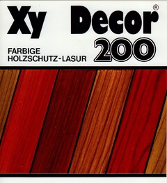 Xy Decor 200 FARBIGE HOLZSCHUTZ-LASUR