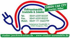 GREEN CAR CITY Joachim Stüber Elektroautomobile Ersatzteile & Zubehör