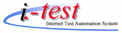 i.-test Internet Test Automation System
