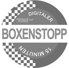 DIGITALER BOXENSTOPP 15 MINUTEN