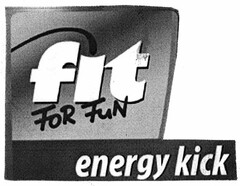 fit FOR FUN energy kick