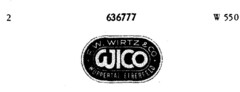 WICO F.W.   WIRTZ & CO   WUPPERTAL-ELBERFELD