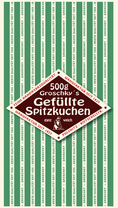 500 g Groschky's Gefüllte Spitzkuchen ganz weich