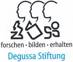 forschen · bilden · erhalten Degussa Stiftung