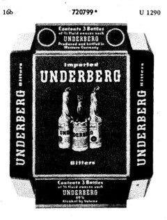 Imported UNDERBERG Bitters