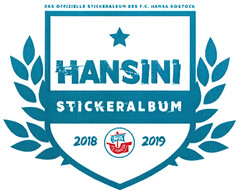 HANSiNi STICKERALBUM 2018 2019