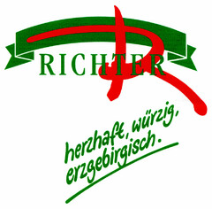 RICHTER herzhaft, würzig, erzgebirgisch.